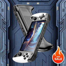 Load image into Gallery viewer, X9 Handheld Game Console, Rechargeable Portable Game Console Game Pad with Built-in 10 Emulator Games, Handheld Wireless Gaming Console for Home &amp; Travel, Protective,Play with friends,
