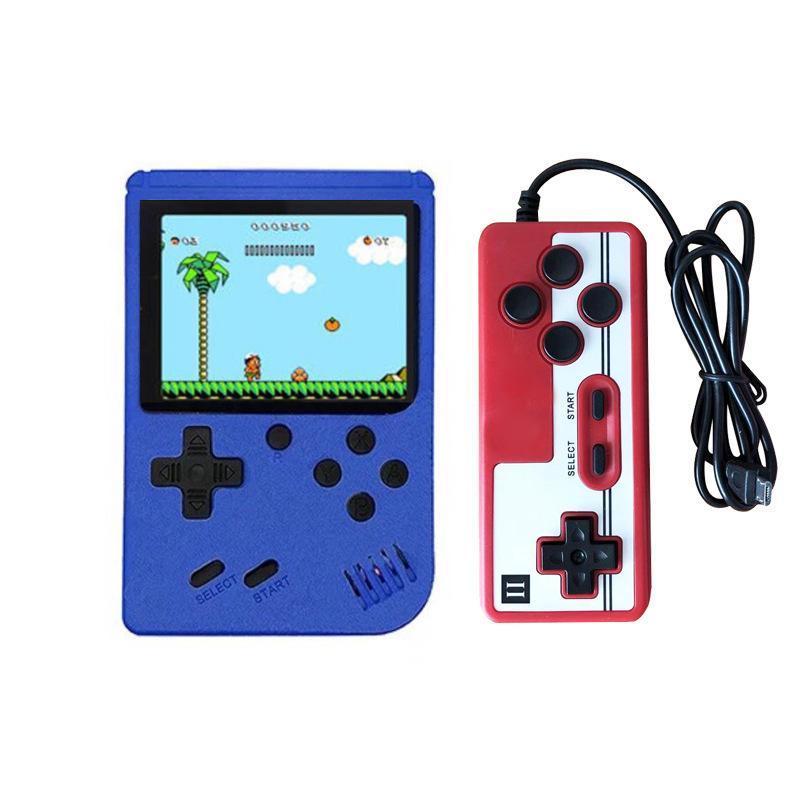 Children’s Portable Mini Handheld Game Console – Built-in 500 Classic Puzzle Games, Rechargeable Retro Video Game Console, Kids Travel Toy Gift