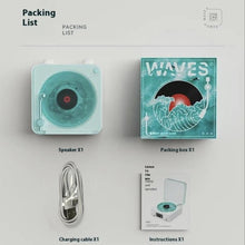 Load image into Gallery viewer, Wireless Desktop Speaker with USB and AUX Connection Multifunctional Bluetooth Speaker with Ambient Light Modes Perfect Halloween Gift,Christmas,Decor
