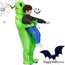 Load image into Gallery viewer, Party Alien Inflatable Costume Kids Adult Men Women Toy Blow Up Suits Party Dress UK  Kids Boys Girls Children Halloween Costume Cosplay Fancy Dress,Party gifts
