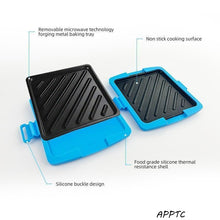 Load image into Gallery viewer, Silicone Sandwich Maker for Microwave Quick Even Cooking Dishwasher Safe Durable Kitchen Tool Practical Gift for Home Use,Breakfast Sandwich Grill
