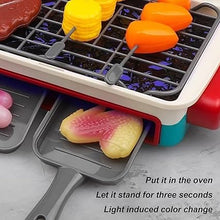 Load image into Gallery viewer, BBQ Grill Toy Set and Fryer Set for Kids - Color Changing Pretend Play, Little Chef Play, Interactive BBQ Toy Set,Gift,Christmas
