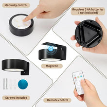 Load image into Gallery viewer, Wall Mounted Light with 3 Lighting Modes, Wireless Magnetic Painting Light with Remote Control, Novelty Lighting for Home Decor,Lighting,Nightlighting
