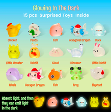 Load image into Gallery viewer, Bath Bombs Gift Set Toy, 15pcs/box Luminous Bath Bomb Toy with Random Color Toy Inside, Fun Bath Toy for Kids, Birthday Gift for Boys &amp; Girls
