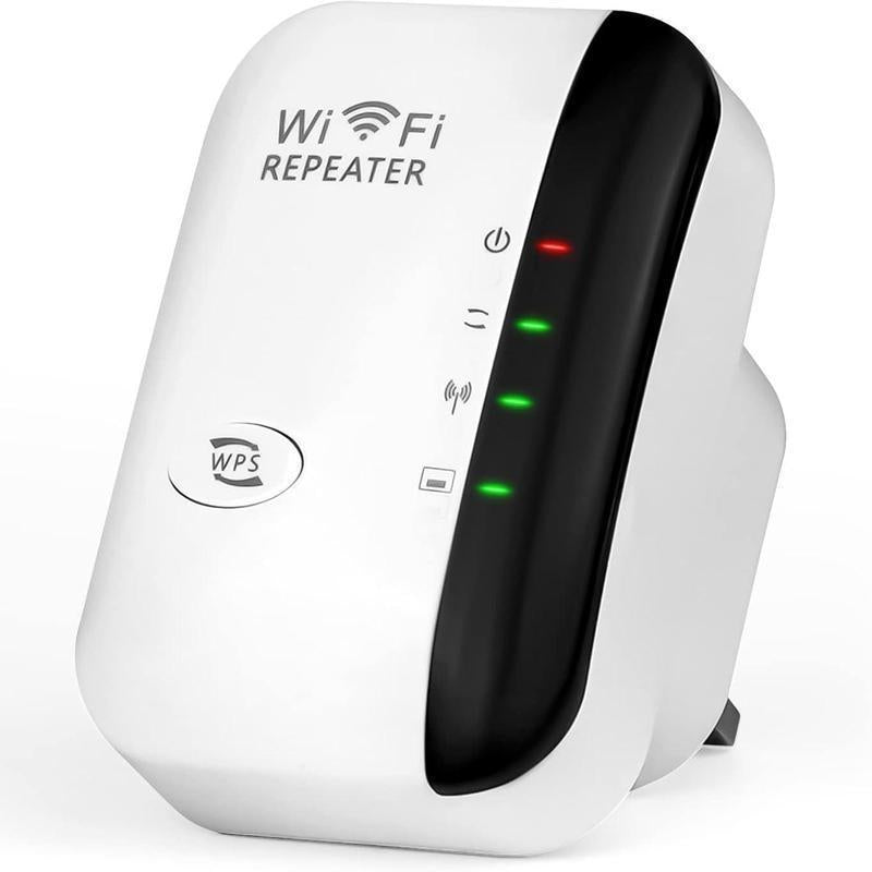 2025 Newest WiFi Extender & Booster, Repeater-4500 Sq,ft Coverage for 50+ Devices, Long-Range Amplifier with Ethernet Port, Quick 1-Key Setup, Home Signal Booster,UK Plug, Alexa Compatible,