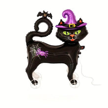 Load image into Gallery viewer, Halloween Balloon Halloween Tree Shaped Aluminum Foil BalloonsSet, 9 Pieces Large Assembly Party Decorations,Outdoor Mall Decoration Supplie
