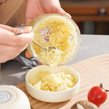 Load image into Gallery viewer, Electric Garlic Chopper 300ML Portable Mini Food Processor with 4 Sharp Blades – Cordless USB Rechargeable Vegetable Chopper for Garlic, Onion, Ginger, Chili, Meat, Spices &amp; Baby Food, Quick Kitchen Blender Gadget,For home,Gift
