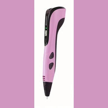 Load image into Gallery viewer, 3D Printing Pen with Display, Includes DIY Painting 3D Pen, 10 Starter Colours Of PLA Filament of 5 meters, Finger Cap + Stencil Book + Project Guide &amp; Type-c Cable, Easter Gift,
