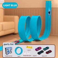 Load image into Gallery viewer, Large Car Transporter Truck Folding Track Racing Vehicle Kids Competitive Games Storage Alloy Car Boy Toy Children,Novel Gift,Christmas present
