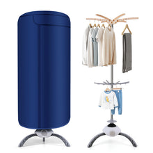 Load image into Gallery viewer, Portable Electric Clothes Dryer with towel rack – Energy-Efficient, 15 Kilo Capacity, Compact Hot Air Machine with Stand Rack &amp; Cover for Home and Dorms
