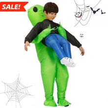 Load image into Gallery viewer, Party Alien Inflatable Costume Kids Adult Men Women Toy Blow Up Suits Party Dress UK  Kids Boys Girls Children Halloween Costume Cosplay Fancy Dress,Party gifts
