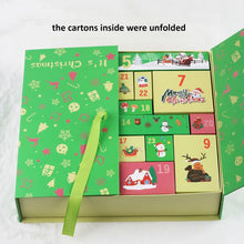 Load image into Gallery viewer, Christmas Advent Calendar 2025, Cardboard Christmas DIY Gift Box, Set of 25 Pieces, Advent Calendar Christmas Countdown Calendar 24 Days Surprise Christmas Gift Empty Box, Refillable Christmas Countdown Calendar, Gift Box, Party Favors Assortment
