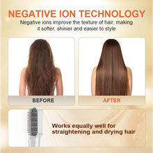Load image into Gallery viewer, Hair Dryer 5 in 1 Hair Styler Set With Millions of Negative ions, Auto Hair Curlers, Gift forgirls, DetachableComb Heads for Auto Curling lron, Volumizingand Straightening, Auto Air Curling Wand HairCurler, Hot Air Brush, Gift for girls,Hair Styling Tools
