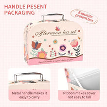 Load image into Gallery viewer, Girls Tea Party Set – Pretend Play Kitchen Toy with Teapot, Cookies &amp; Donuts | Princess Role Play Tea Set Gift for Girls Ages 3–6,Christmas,Gift
