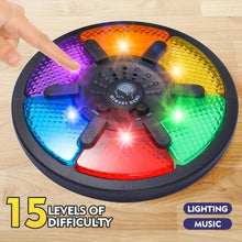 Load image into Gallery viewer, Colorful Memory Game Toy, 1 Box Fun Memory Training Toy, Game Board with LED Lights and Sound Effects, 15 Levels of Difficulties, Thinking Training Game Machine,Gift
