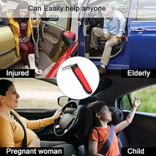 Load image into Gallery viewer, 2 in 1 Car Door Assist Handle for Elderly &amp; Disabled – Portable Mobility Aid with Non-Slip Grip – Heavy Duty Car Cane Support Tool
