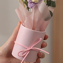 Load image into Gallery viewer, 【Gifts for girls】Crochet Flower Bouquet with Gift Box, 1 Set Handcrafted Crochet Flower Bouquet with Gift Box, Perfect for Birthdays, Anniversary Gifts, Decor,Christmas
