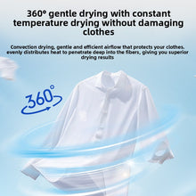 Load image into Gallery viewer, Portable Electric Clothes Dryer with towel rack – Energy-Efficient, 15 Kilo Capacity, Compact Hot Air Machine with Stand Rack &amp; Cover for Home and Dorms
