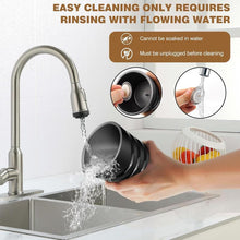 Load image into Gallery viewer, Milk Frother, Milk Frother Electric, Milk Heater and Warmer, 600ml Capacity Milk Steamer Automatic, Silent Operation, Auto Shut-Off, Hot &amp; Cold Milk Foamer Maker for Coffee
