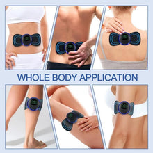 Load image into Gallery viewer, EMS Neck Massager 5 pcs Massager, Shoulder Relaxation Portable Neck Massager, Mini Massager Machine, 8 Modes 19 Gear Force, Relax your Body
