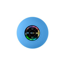 Load image into Gallery viewer, Waterproof Wireless Speaker, LED Bluetooth Shower Speaker.USB Recharger,Flash the frequency according to the rhythm,Portable Perfect Speaker for Beach, Shower &amp; Home Audio Cable Wireless Rechargeable, Smartphone Bathroom Speaker,Gift,christmas present
