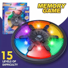 Load image into Gallery viewer, Colorful Memory Game Toy, 1 Box Fun Memory Training Toy, Game Board with LED Lights and Sound Effects, 15 Levels of Difficulties, Thinking Training Game Machine,Gift
