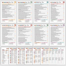 Load image into Gallery viewer, Household Daily Cleaning Schedule Planner, 1 Count Cleaning Checklist Schedule Notebook, Cleaning Planner Notebook, Office Stationery &amp; Supplies
