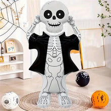 Load image into Gallery viewer, Halloween Balloon Halloween Tree Shaped Aluminum Foil BalloonsSet, 9 Pieces Large Assembly Party Decorations,Outdoor Mall Decoration Supplie
