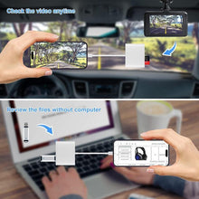 Load image into Gallery viewer, SD Card Reader OTG Adapter for IPhone, USB Socket, Memory Card Reader USB Cameras Adapter, Plug and Play Trail Game Camera SD Card Viewer Supports SD and TF Card Micro SD Card Adapter for IPad,SD Card
