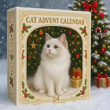 Load image into Gallery viewer, Cat Lovers Advent Calendar 2025 Christmas Countdown Box with 24 Surprises Cute 2D Acrylic Kitten Ornaments Perfect Gift for Women Girls and Cat Owners Fun Holiday Decoration for Home and Christmas Tree Festive Gift Idea for Cat Lovers,Christmas,Gift
