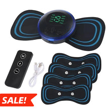 Load image into Gallery viewer, EMS Neck Massager 5 pcs Massager, Shoulder Relaxation Portable Neck Massager, Mini Massager Machine, 8 Modes 19 Gear Force, Relax your Body
