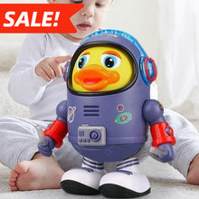 Load image into Gallery viewer, Trending Space Dancing Duck Robot Toy with Music Light and Walking Interactive Sensory Toy for Kids Must Have Birthday Christmas Gift,Christmas,Gift
