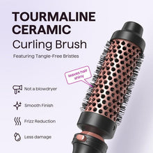 Load image into Gallery viewer, 5 in 1 Curling Wand Set, Multi Hair Curler Set with Thermal Brush and 4 Interchangeable Ceramic Curling Tongs(13-32 mm), Instant Heat Up Curling Iron (Rose Gold)
