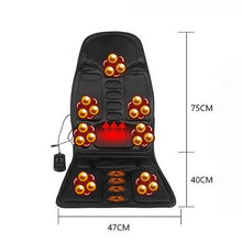 Load image into Gallery viewer, 8 Modes Massage Cushion Full Back Car Chair Seat Pad Mat Neck Heat Massager Uk plug,Gifts from parents,Christmas, Thanksgiving
