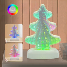 Load image into Gallery viewer, Sensory Infinity Mirror Calming Visual Effect USB Powered ,RGB,Nighting,Lamp,Decor,Christmas gift
