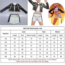 Load image into Gallery viewer, Kids Kpopp Demon Hunters Rumi Zoey Mira Cosplay Huntrix Costume For Girls Clothes Stage Idol Roleplay Halloween Carnival Suit Girls Halloween Costume Dress

