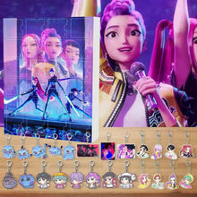 Load image into Gallery viewer, KPop Demon Hunters Advent Calendar 2025 – 24 Surprise Keychains, Countdown to Halloween &amp; Christmas, Fun Gifts for Kids, Teens &amp; Adults,Gift
