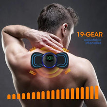 Load image into Gallery viewer, EMS Neck Massager 5 pcs Massager, Shoulder Relaxation Portable Neck Massager, Mini Massager Machine, 8 Modes 19 Gear Force, Relax your Body
