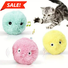 Load image into Gallery viewer, Interactive Cat Teaser Toy Set of 3 – Cute Plush Sound Toys for Cats &amp; Kittens, Fun Indoor Pet Play Toys for Exercise, Training &amp; Bonding, Ideal Pet Supplies for Cats &amp; Small Dogs,Gift,For pet
