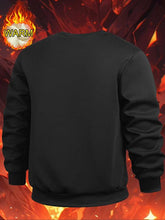 Load image into Gallery viewer, Men&#39;s Thermal Warm Sweater, Loose Long Sleeves, Ribbed Cuffs &amp; Hem, Thick Winter Casual Wear for Men, Ideal for Cold Weather Outdoor Wear

