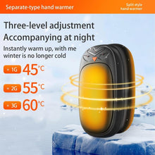 Load image into Gallery viewer, 2-in-1 Rechargeable Hand Warmer, Owl-shaped Double-sided Hand Warmer, Portable Pocket Heater for Quick Heating, Compact, Lightweight, Safe and Explosion-proof
