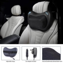 Load image into Gallery viewer, Neck and Back Massager Pillow with 3D Kneading and Heating - Electric Shiatsu Cushion for Ultimate Comfort and Relaxation,Relaxing,Gift,For home,For Car
