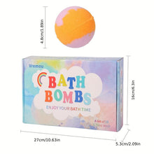 Load image into Gallery viewer, Bath Bombs Gift Set Toy, 15pcs/box Luminous Bath Bomb Toy with Random Color Toy Inside, Fun Bath Toy for Kids, Birthday Gift for Boys &amp; Girls
