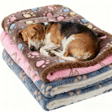 Load image into Gallery viewer, WARM PET BLANKET PAD CAT DOG BED SOFT FLEECE MAT WARM THERMAL RUG Pet Beds   Bring A Touch of Warmth To Your Pet in The Winter
