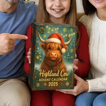 Load image into Gallery viewer, Highland Cow Advent Calendar 2025,gift,for you
