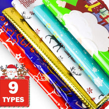 Load image into Gallery viewer, Holiday Drawstring Gift Bag Packaging , 27 Christmas Foil Gift Bags for Christmas Gift Party Favors,Christmas Gift
