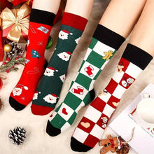 Load image into Gallery viewer, 12Pairs Socks Holiday Surprise Calendar,24 days advent calendar, Christmas &amp; New Year Countdown, 24 Days Gift Set, No Power Needed, Durable Material
