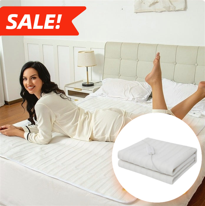 Electric Under Blanket with 3-Speed Temperature Control,UK Plug,160*130cm&150*80cm,heated blanket,Gift,For winter,warming