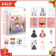Load image into Gallery viewer, Poke-in 5-in-1  Painting Kits &amp; Art Magic Princess Craft Kit Stuffers - Watercolor DIY Gifts for Girls - Handicraft Activities Back to School,Christmas,Gift,Deocr
