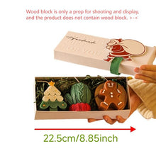 Load image into Gallery viewer, Christmas Gift Box Set with Scented Candles, Christmas Tree Decorations, Knitted Gloves, Gingerbread Man, Holiday Gifts for New Year,christmas present,Decor
